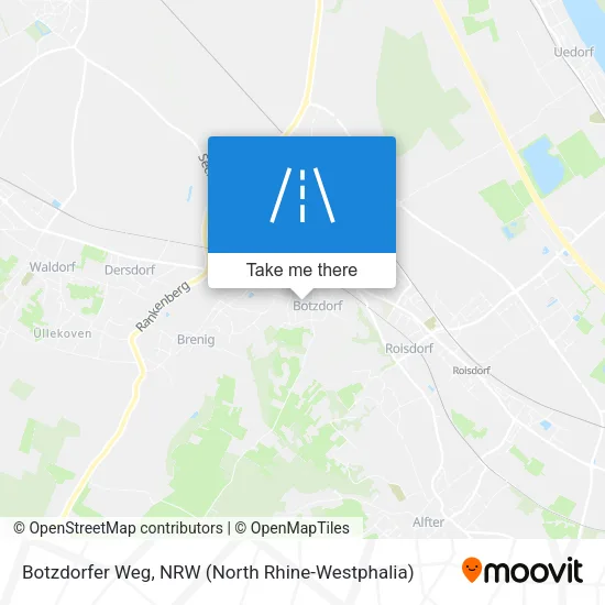 Карта Botzdorfer Weg