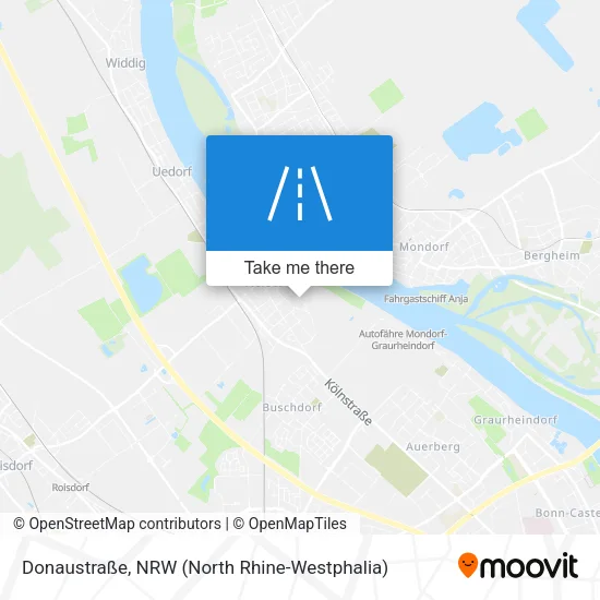 Карта Donaustraße