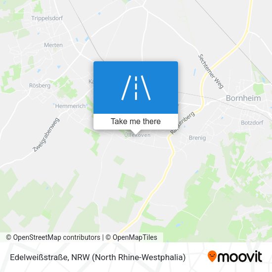 Edelweißstraße map