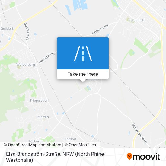 Elsa-Brändström-Straße map