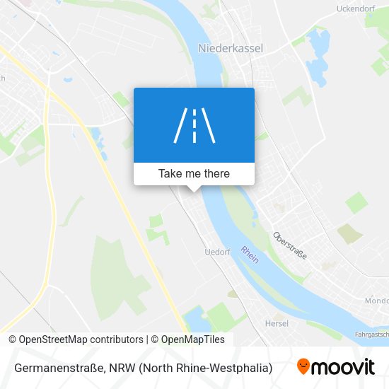 Germanenstraße map