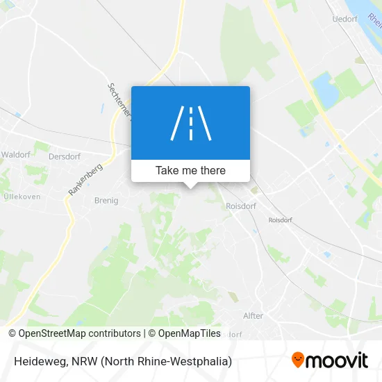 Карта Heideweg