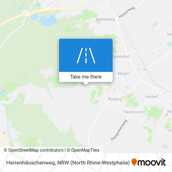Herrenhäuschenweg map
