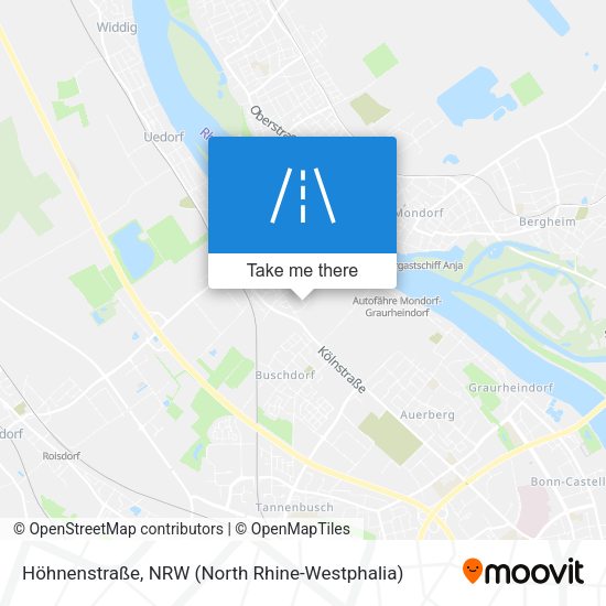 Höhnenstraße map