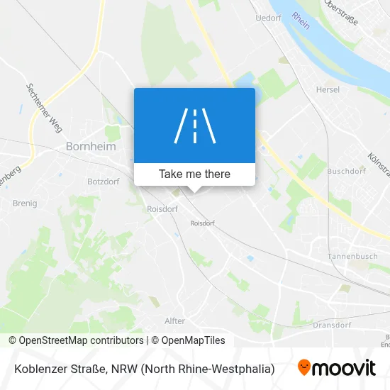 Koblenzer Straße map