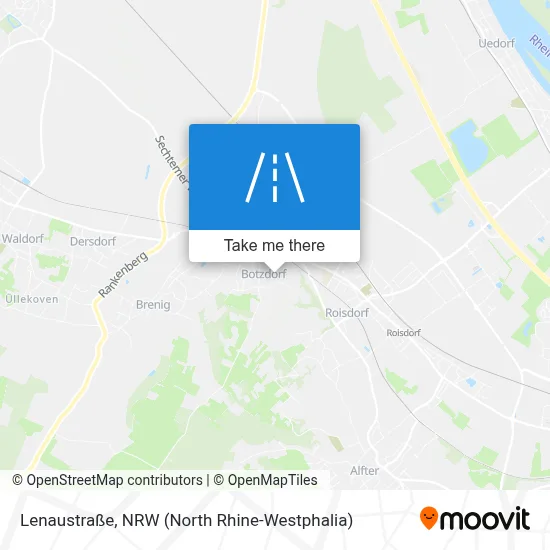 Lenaustraße map