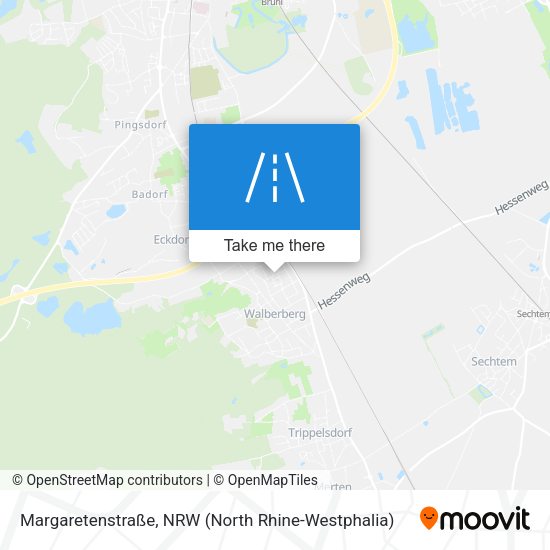 Margaretenstraße map