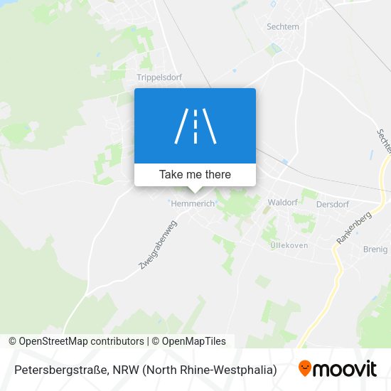 Petersbergstraße map