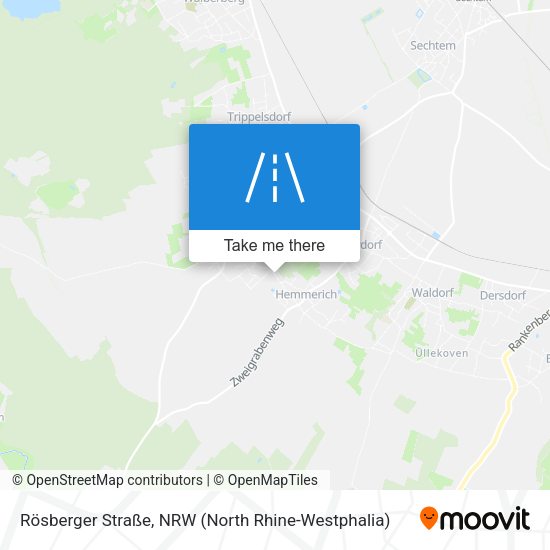Rösberger Straße map
