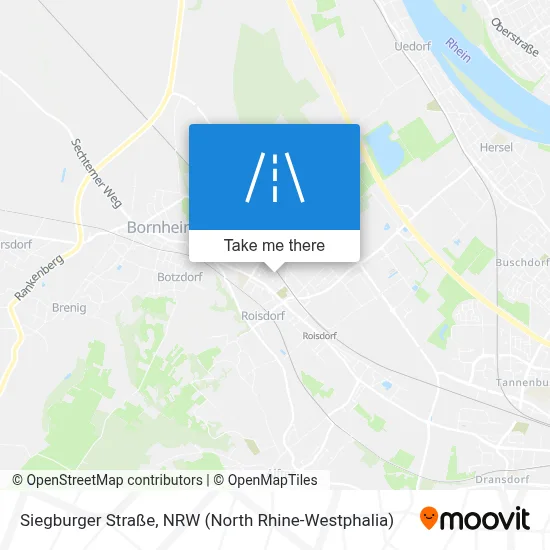 Siegburger Straße map