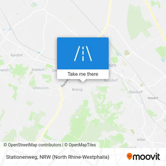 Stationenweg map