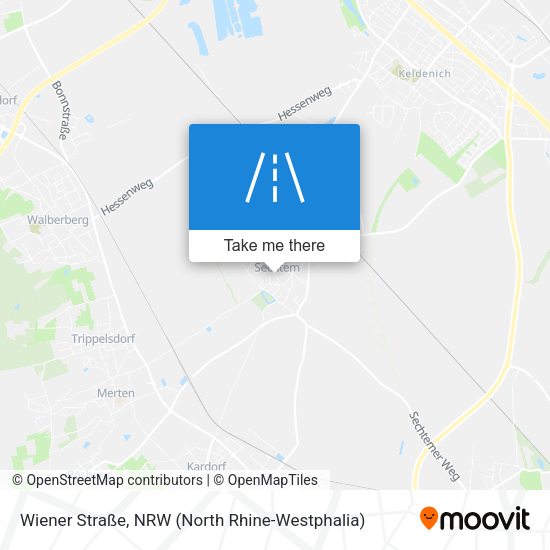 Wiener Straße map