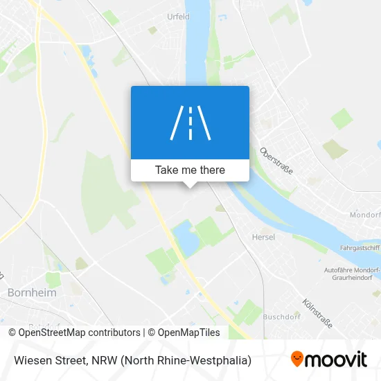 Wiesenstraße map