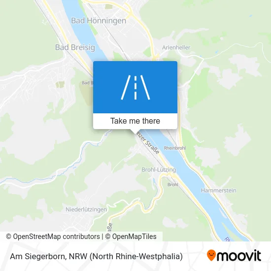 Карта Am Siegerborn
