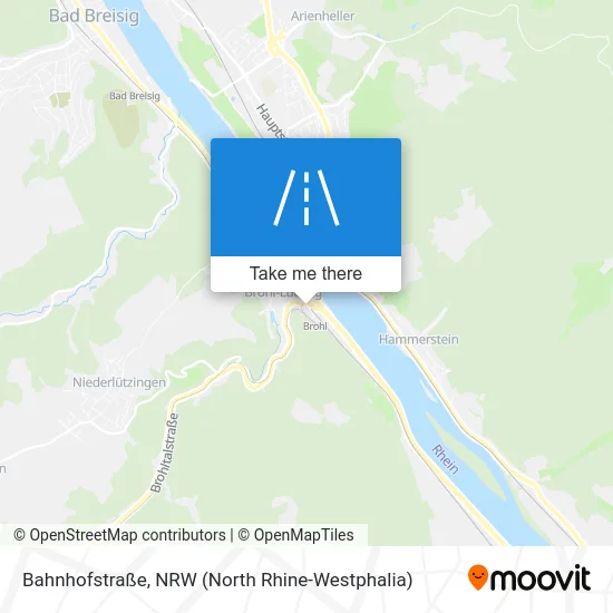 Карта Bahnhofstraße