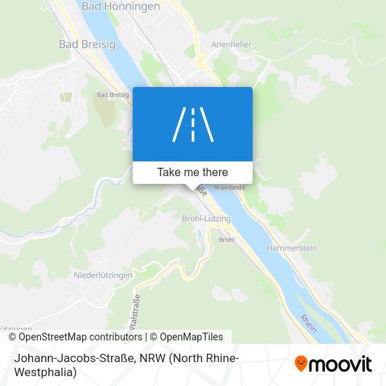 Johann-Jacobs-Straße map