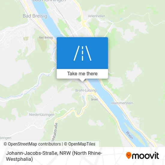 Карта Johann-Jacobs-Straße