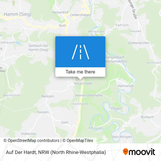 Карта Auf Der Hardt
