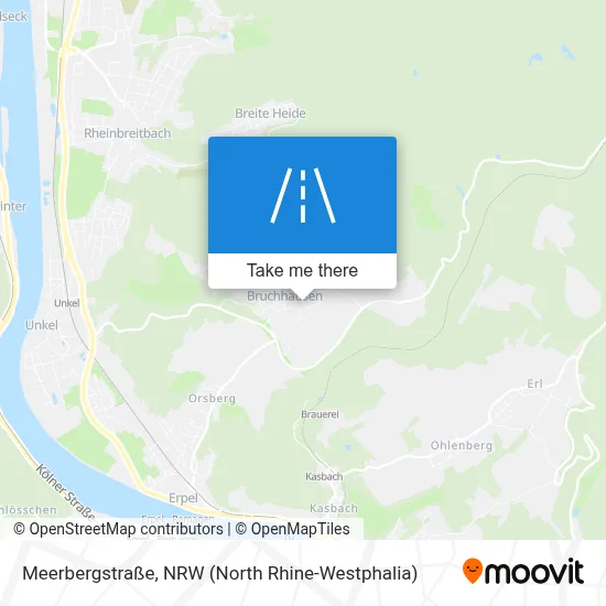 Meerbergstraße map