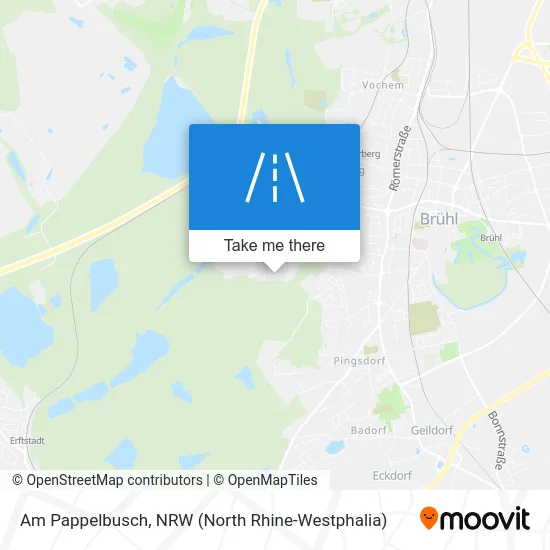 Am Pappelbusch map