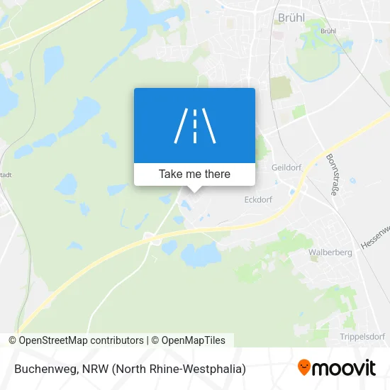 Buchenweg map