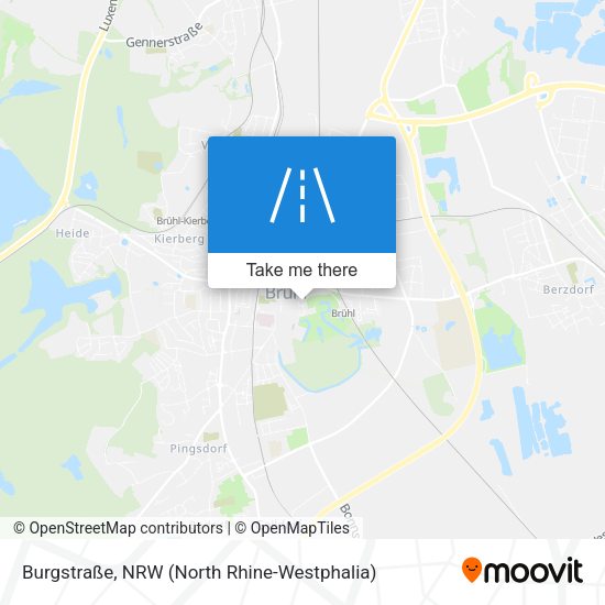 Burgstraße map