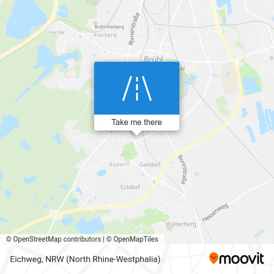 Eichweg map