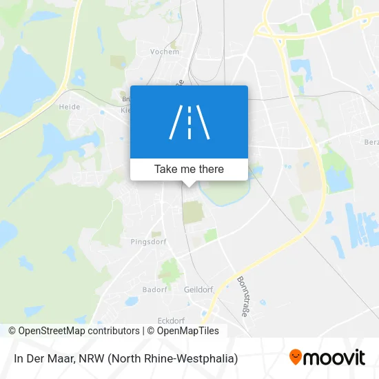In Der Maar map