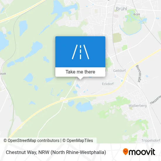 Kastanienweg map