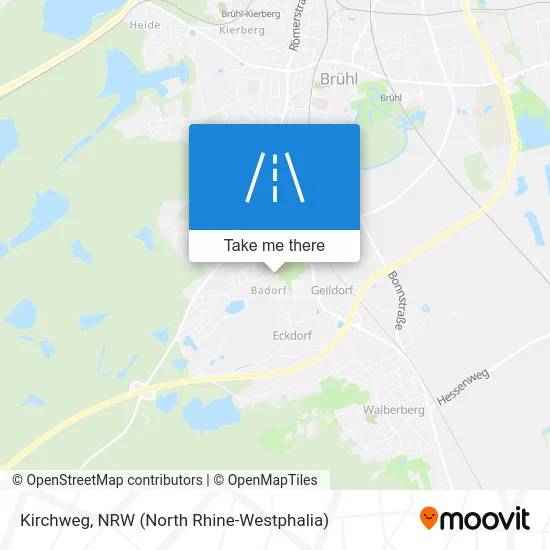 Kirchweg map