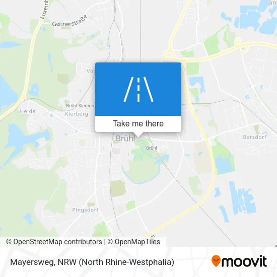 Mayersweg map