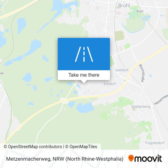 Metzenmacherweg map