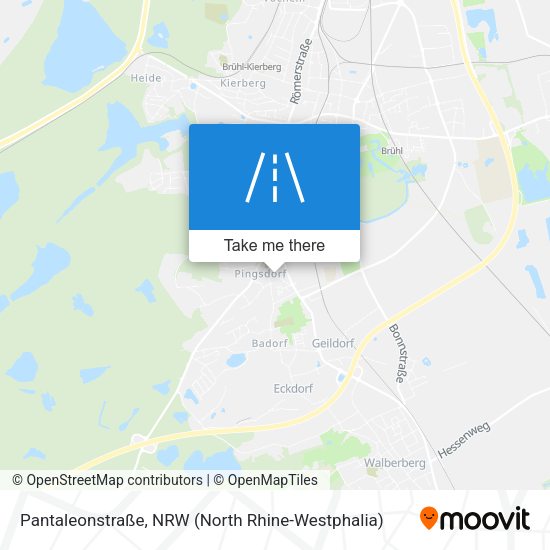 Pantaleonstraße map