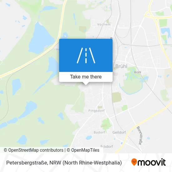 Petersbergstraße map