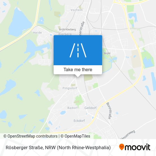 Rösberger Straße map