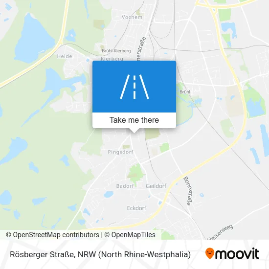 Rösberger Straße map