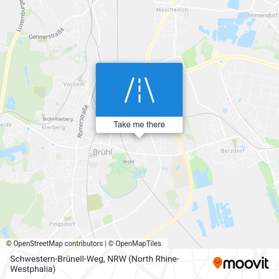 Schwestern-Brünell-Weg map