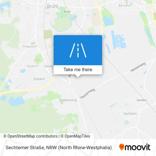 Sechtemer Straße map