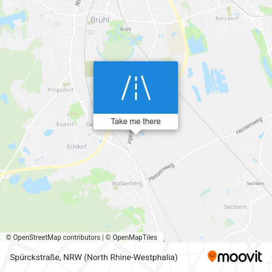 Карта Spürckstraße