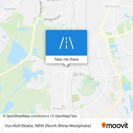 Карта Von-Roll-Straße