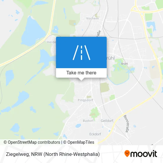 Ziegelweg map