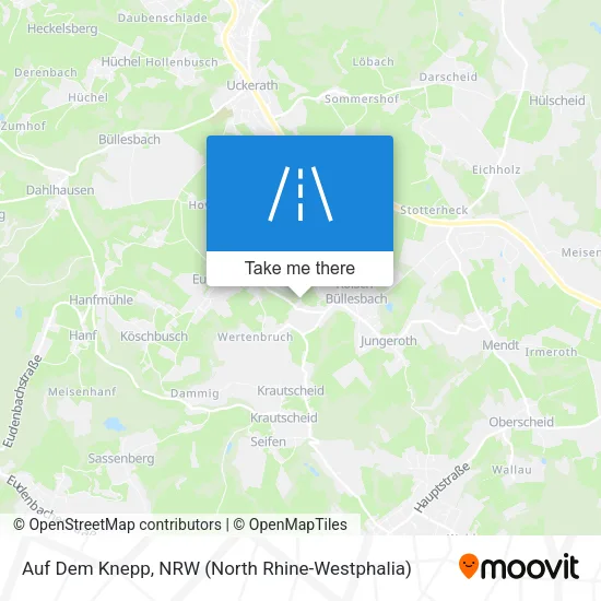 Карта Auf Dem Knepp