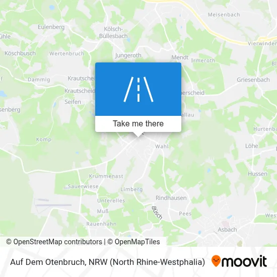 Auf Dem Otenbruch map