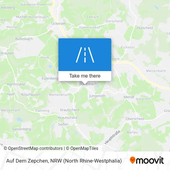 Карта Auf Dem Zepchen