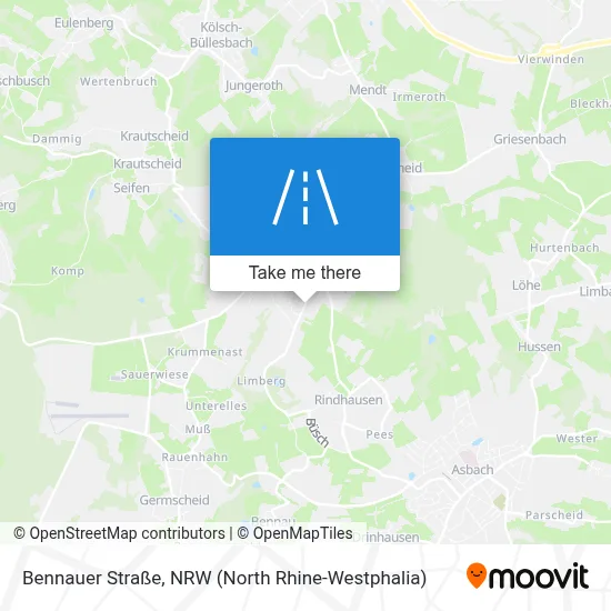 Bennauer Straße map