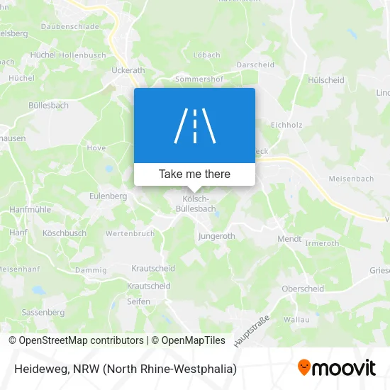 Карта Heideweg