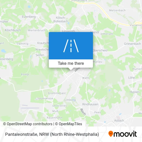 Pantaleonstraße map