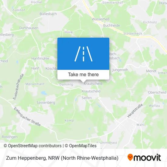 Карта Zum Heppenberg