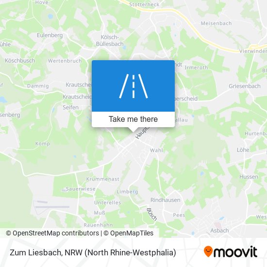 Zum Liesbach map