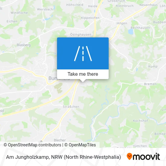 Am Jungholzkamp map
